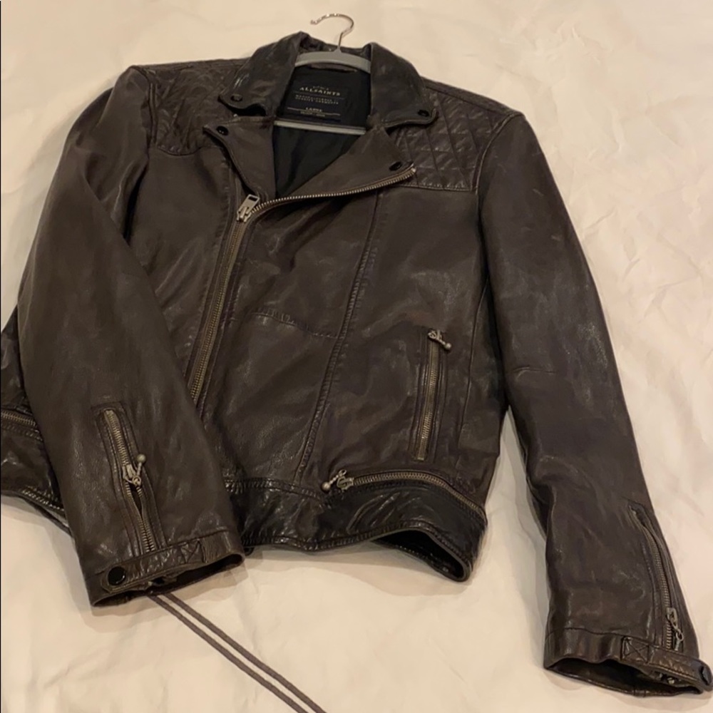 ALL SAINTS leather jacket